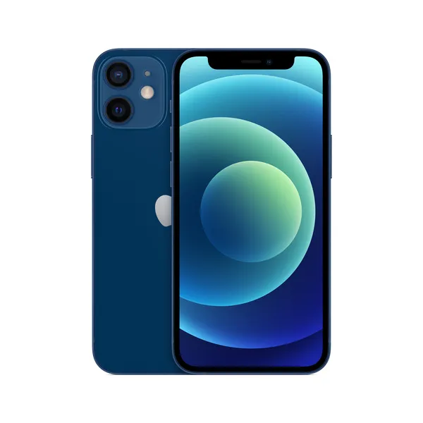 Renoverad iPhone 12 128 GB - mobiltelefon, Blå (Utmärkt skick)