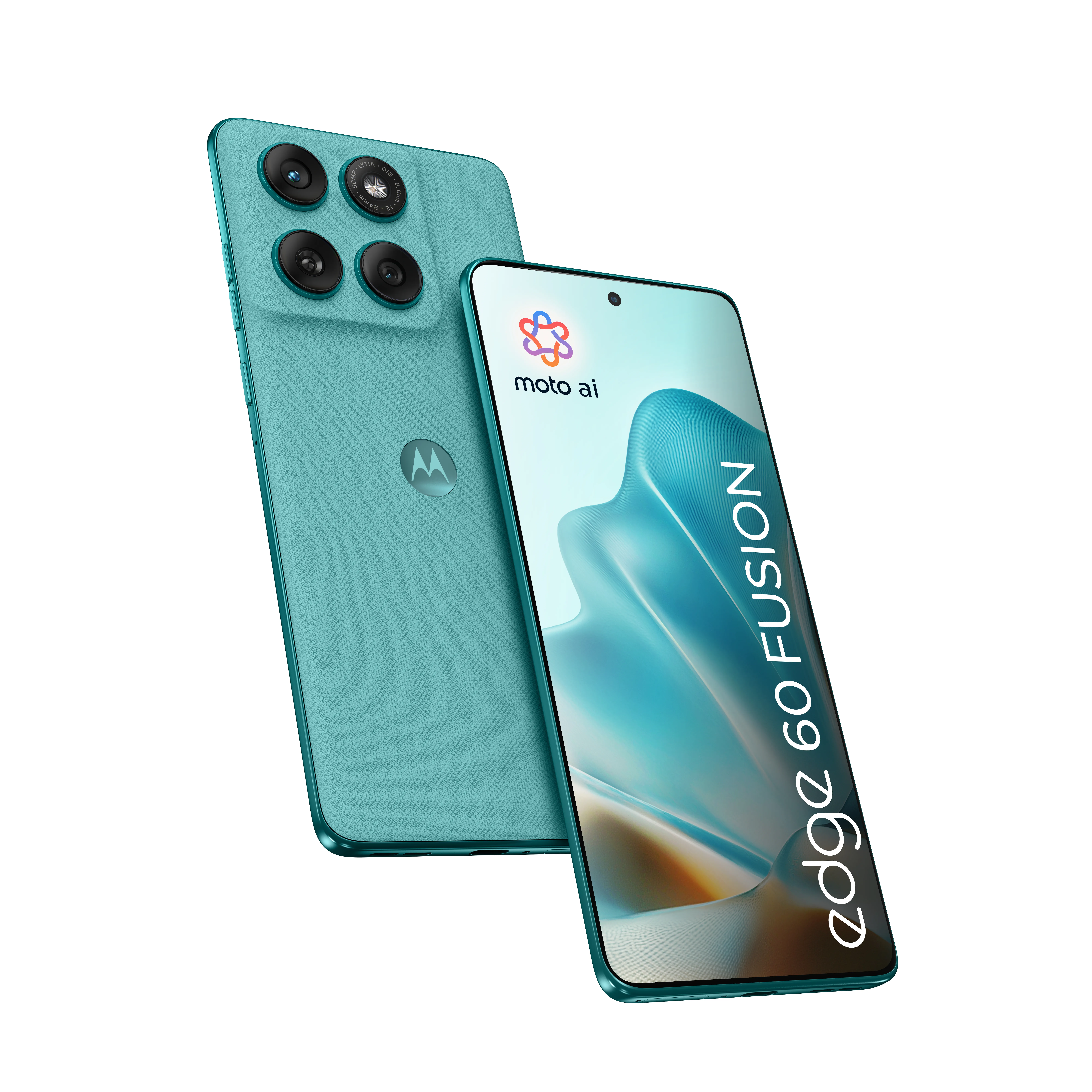 Motorola Edge 60 Fusion 256/8GB Android - mobile phone, Pantone Amazonite