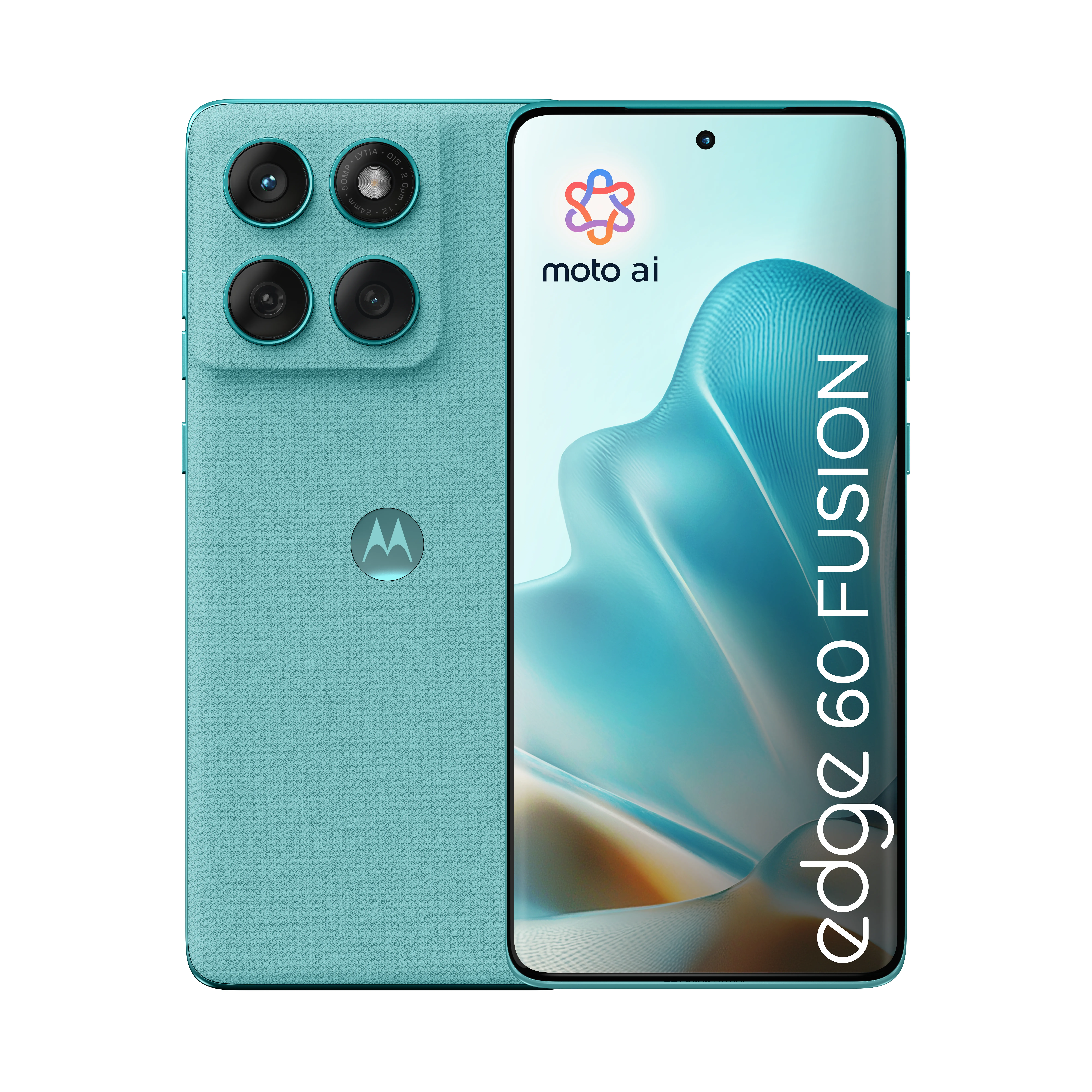 Motorola Edge 60 Fusion 256/8GB Android - mobile phone, Pantone Amazonite