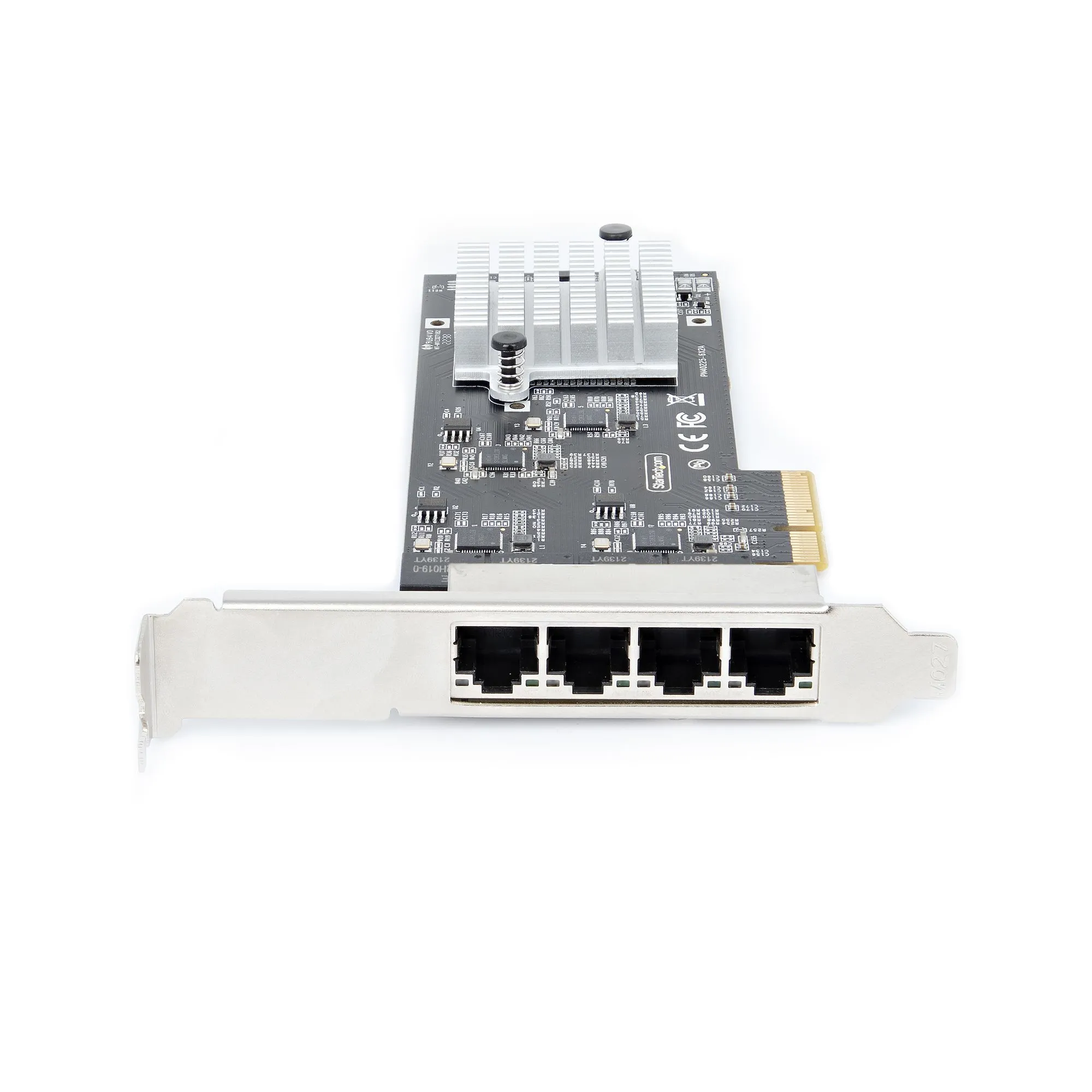 STARTECH.COM 4-Port 2.5G NBASE-T PCIe Network Card Computer Network Card Interface Intel I225-V MultiGigabit NIC Quad Desktop Ethern
