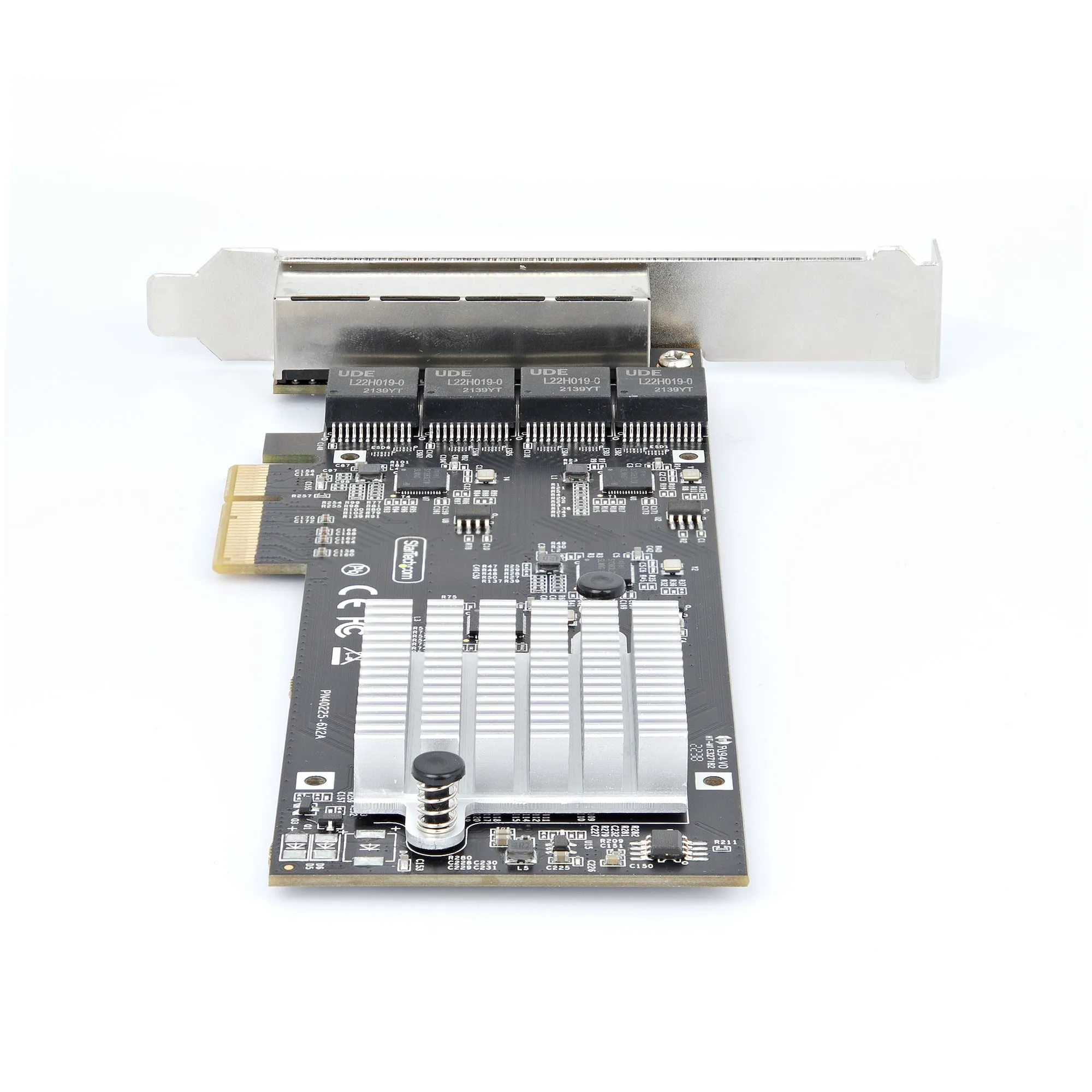 STARTECH.COM 4-Port 2.5G NBASE-T PCIe Network Card Computer Network Card Interface Intel I225-V MultiGigabit NIC Quad Desktop Ethern