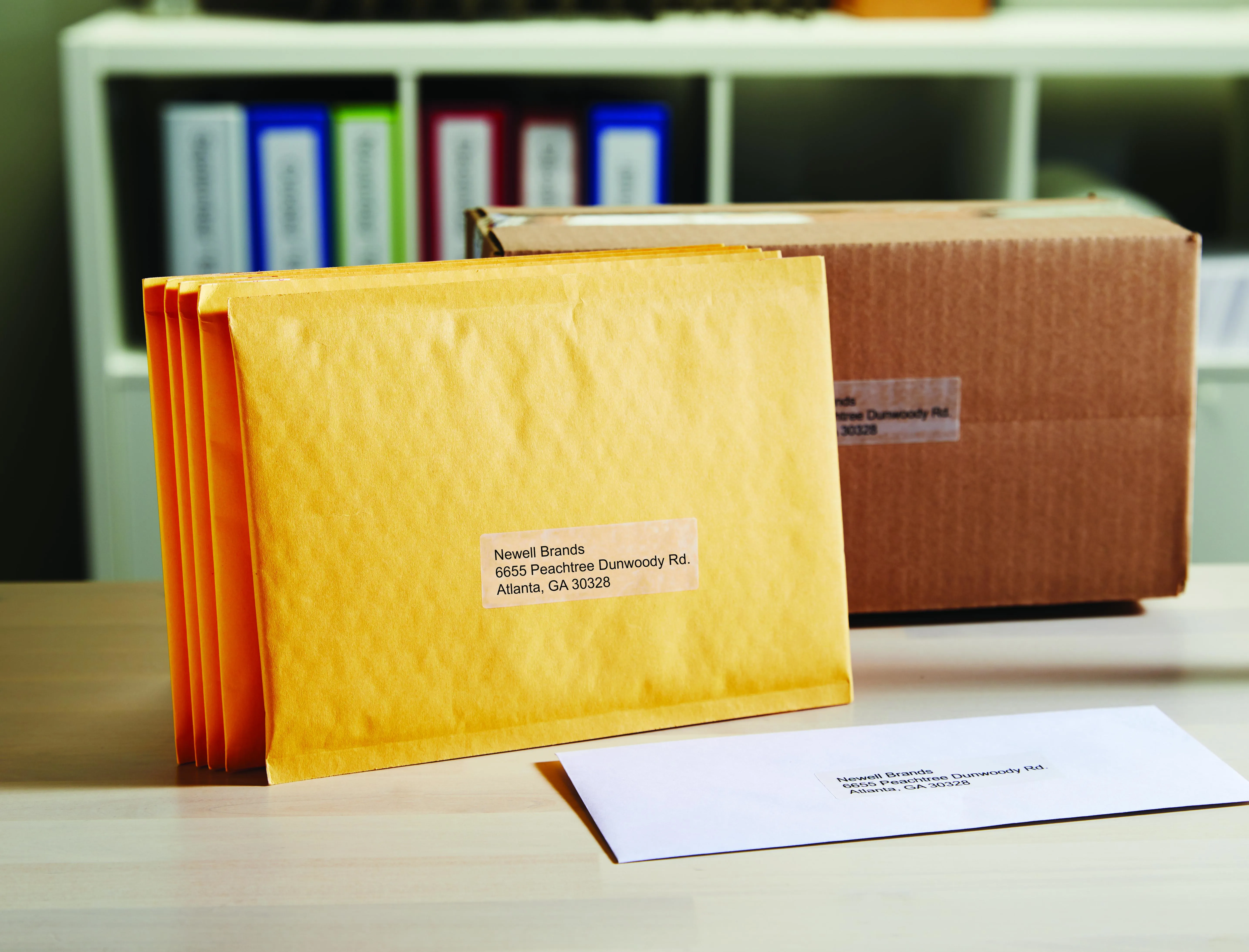 DYMO LabelWriter stora transparenta adressetiketter, 89x36mm, 260st