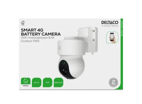 Deltaco  Smart 4G battery-driven camera, 2mp