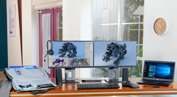 HP ZBook Studio G3 Mobile Workstation - Ultrabook - Core i7 6820HQ / 2.7 GHz - Win 7 Pro 64-bit (sis&auml;lt&auml;&auml; Win 10 Pro 64-bit License) - 32 Gt RAM - 512 Gt SSD HP