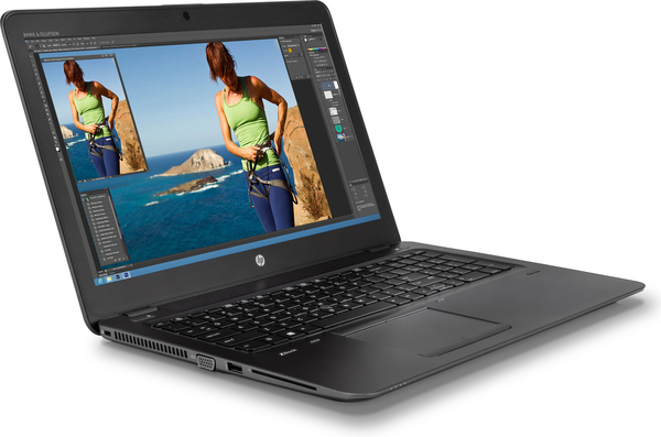 HP 15.6" ZBook 15u G3, 256GB, AMD FirePro W4190M 2GB, Win 10 Pro - kannettava, musta