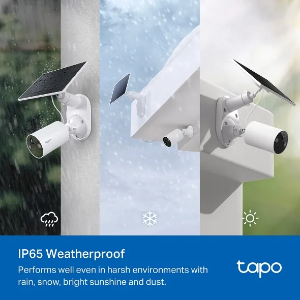 TP-Link Solar-Powered Security Camera Kit /Tapo C410 KIT