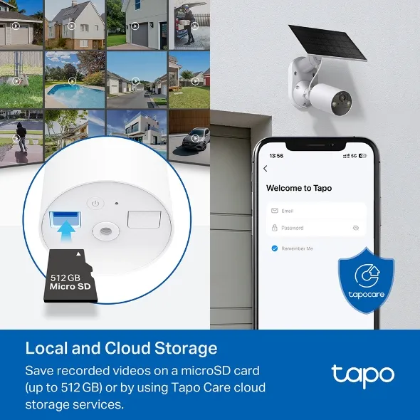 TP-Link Solar-Powered Security Camera Kit /Tapo C410 KIT