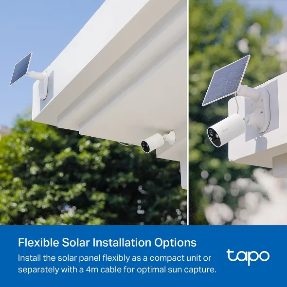 TP-Link Solar-Powered Security Camera Kit /Tapo C410 KIT
