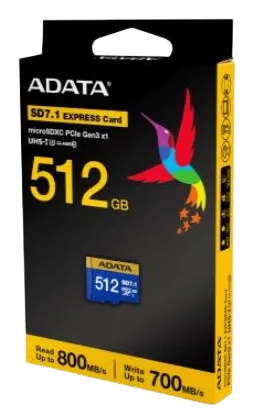 A-DATA 512 GB MicroSDXC U3 V30 A1 kort