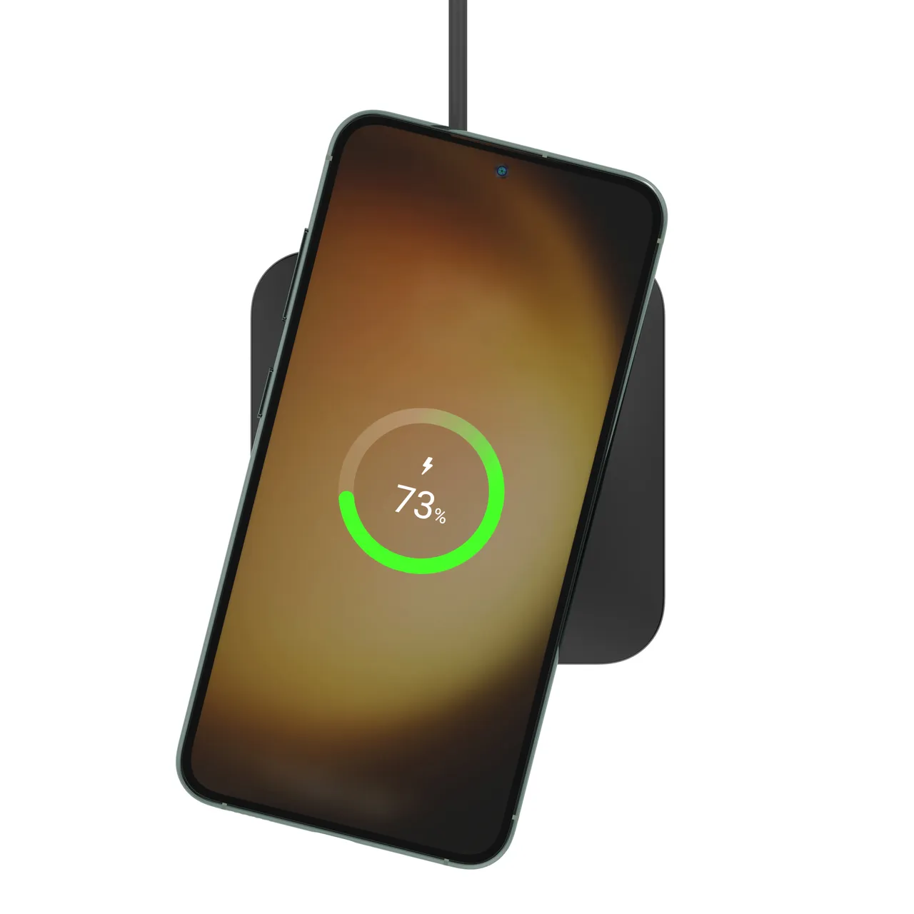 BOOSTCHARGE Easy Alignment Qi 15W Charging Pad w/PSU, White