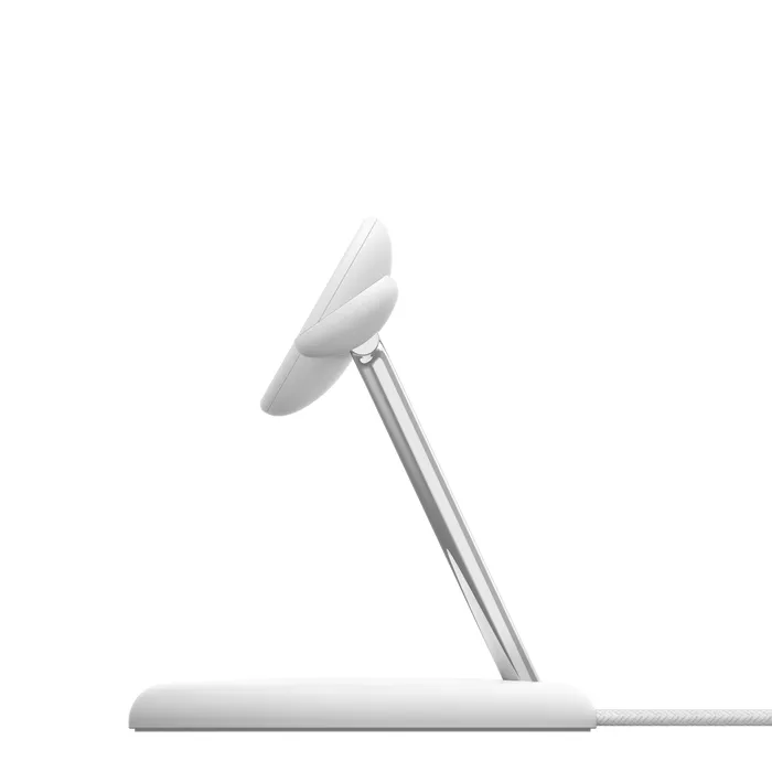 Belkin BoostCharge Pro 3-in-1 Magnetic Wireless Charging Stand with Qi2 15W - wireless charger, White