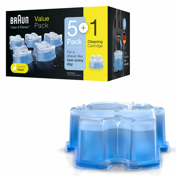 Braun Clean &amp; Renew 5+1 -puhdistuskotelopakkaus