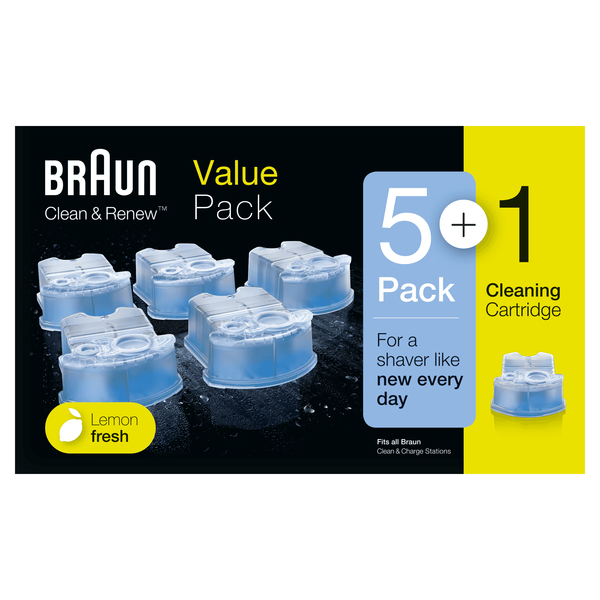 Braun Clean &amp; Renew 5+1 -puhdistuskotelopakkaus