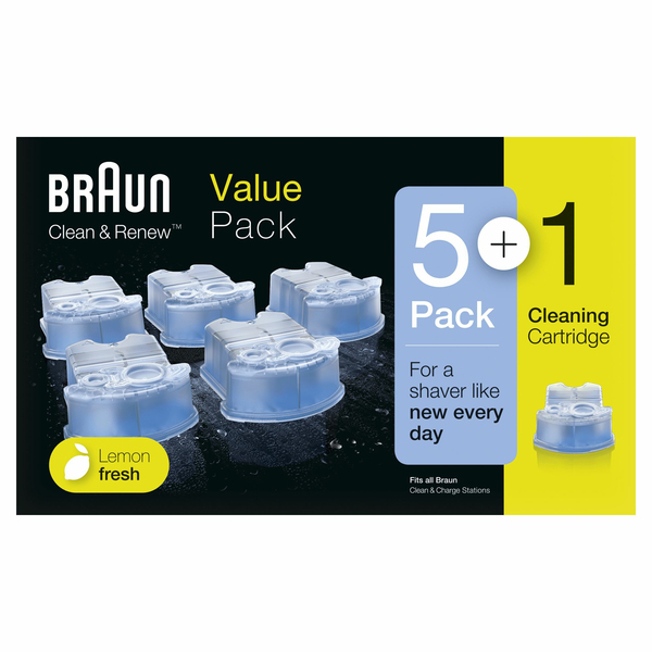 Braun Clean &amp; Renew 5+1 -puhdistuskotelopakkaus