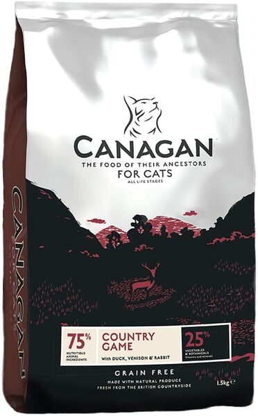 Canagan Country Game, Dry food for cats, Adult, Kitten, Grain Free, 1.5kg