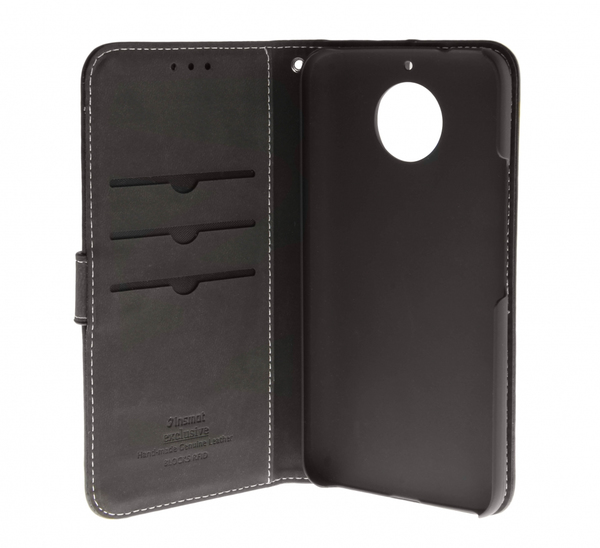Insmat, Exclusive Flipcase, Moto 5GS Plus, Black