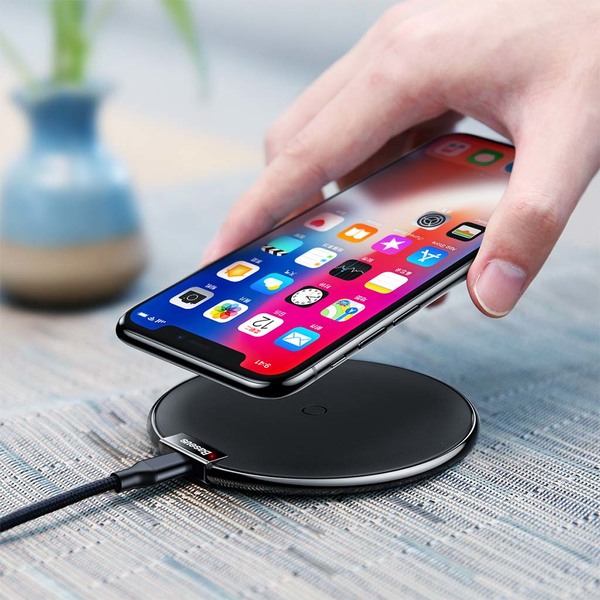Baseus iX Desktop Wireless Charger, musta