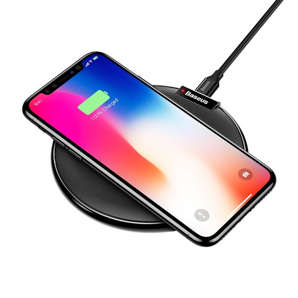 Baseus iX Desktop Wireless Charger, musta