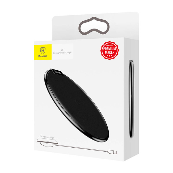 Baseus iX Desktop Wireless Charger, musta