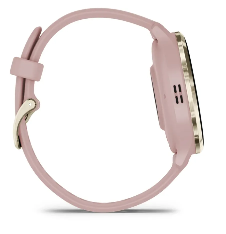 Garmin Venu 3S -&auml;lykello, vaaleanpunainen