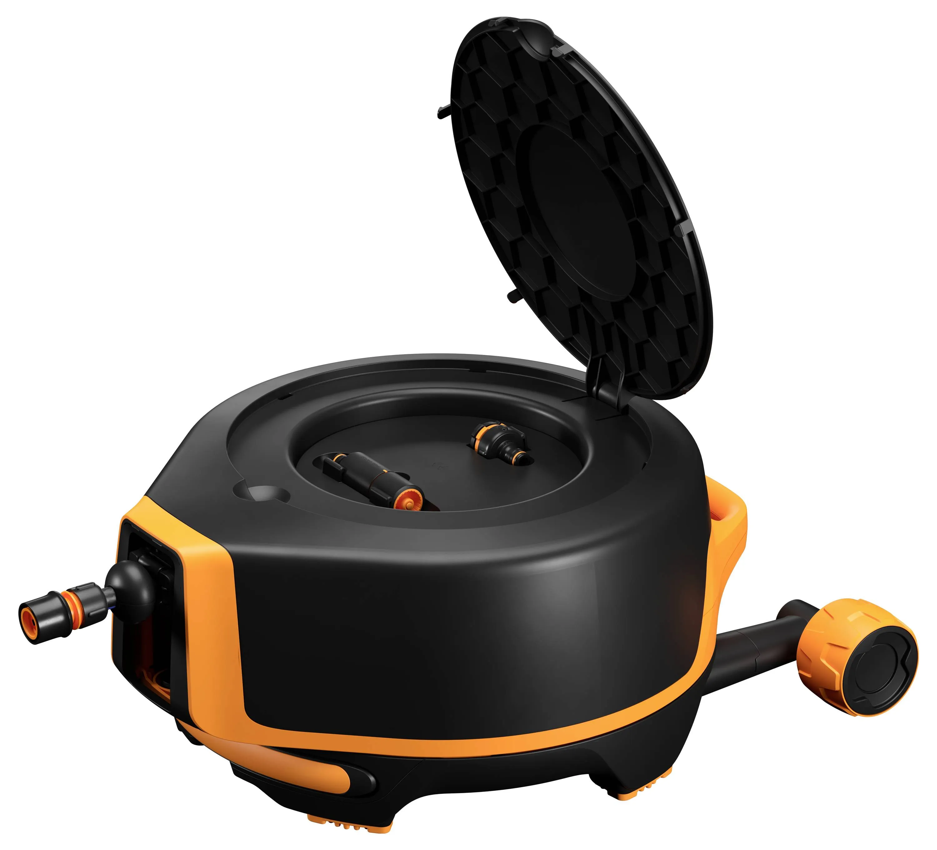 Fiskars X-series, XL - automaattinen k&auml;rrykastelukela, 20m