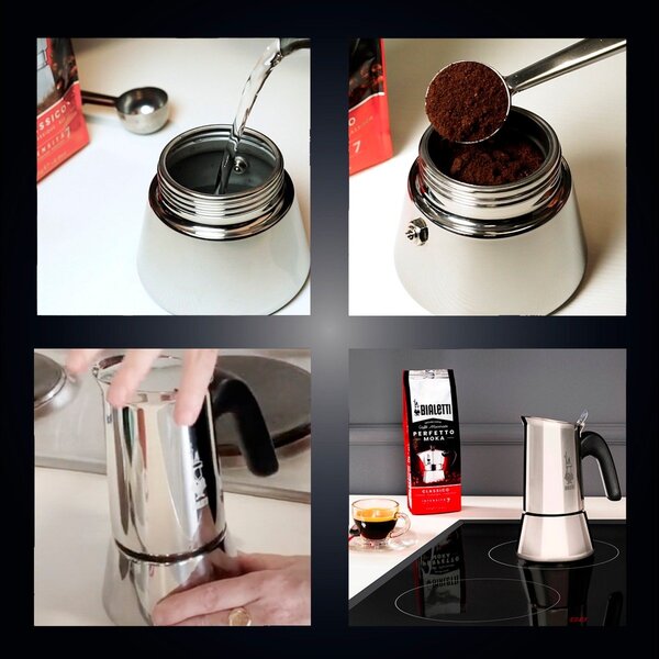 Bialetti Venus - espressomachine, silver, 4 cups