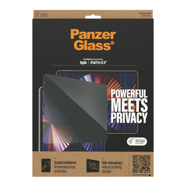 PANZERGLASS APPLE IPAD PRO 12.9 - (2020) PRIVACY