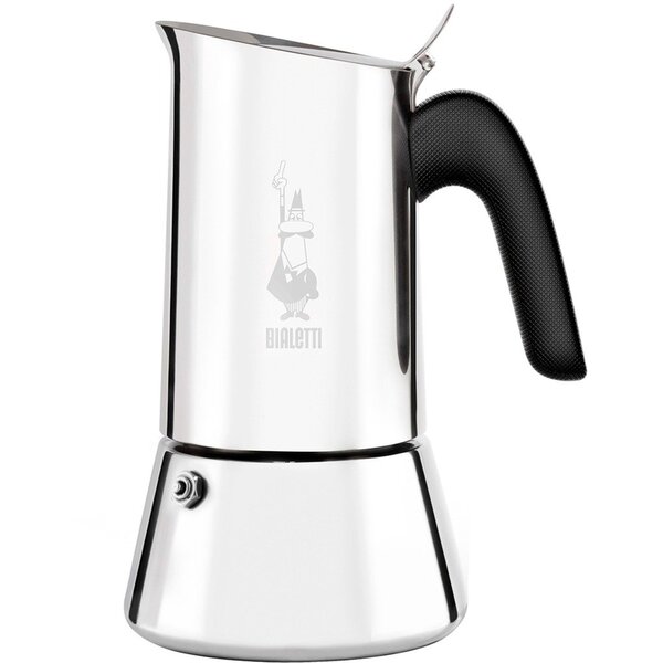 Bialetti Venus -espressokeitin, hopea, 4 kuppia