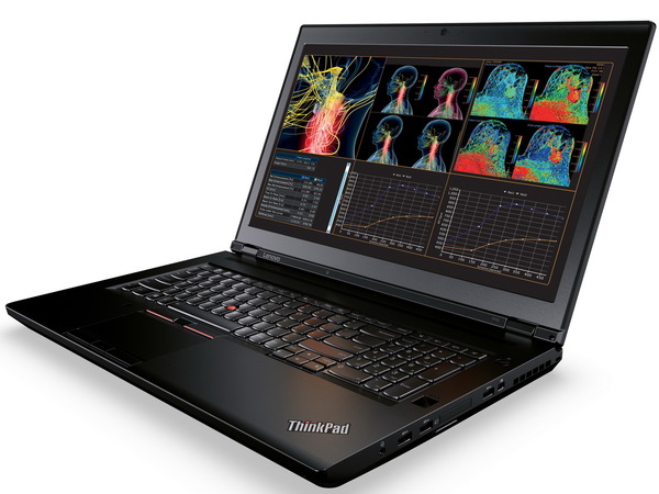 Lenovo 17.3" ThinkPad P70 20ER, 512GB, nVidia Quadro M5000M 8GB, Win 10 Pro - b&auml;rbar dator