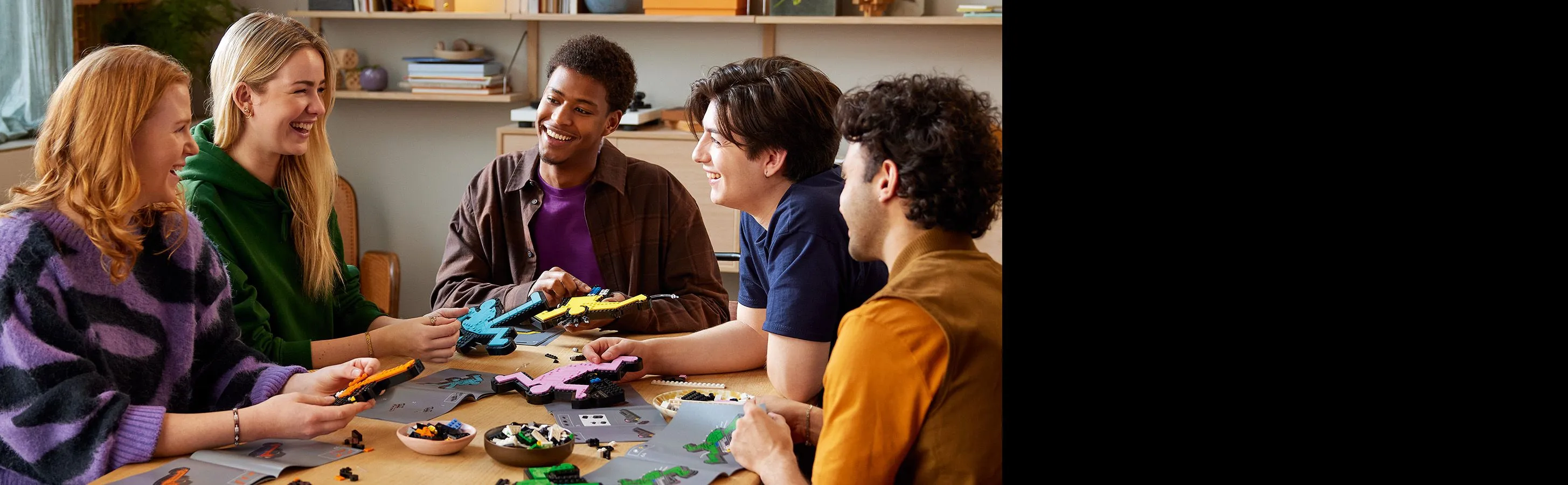 LEGO Art Keith Haring &ndash; Dancing Figures 31216