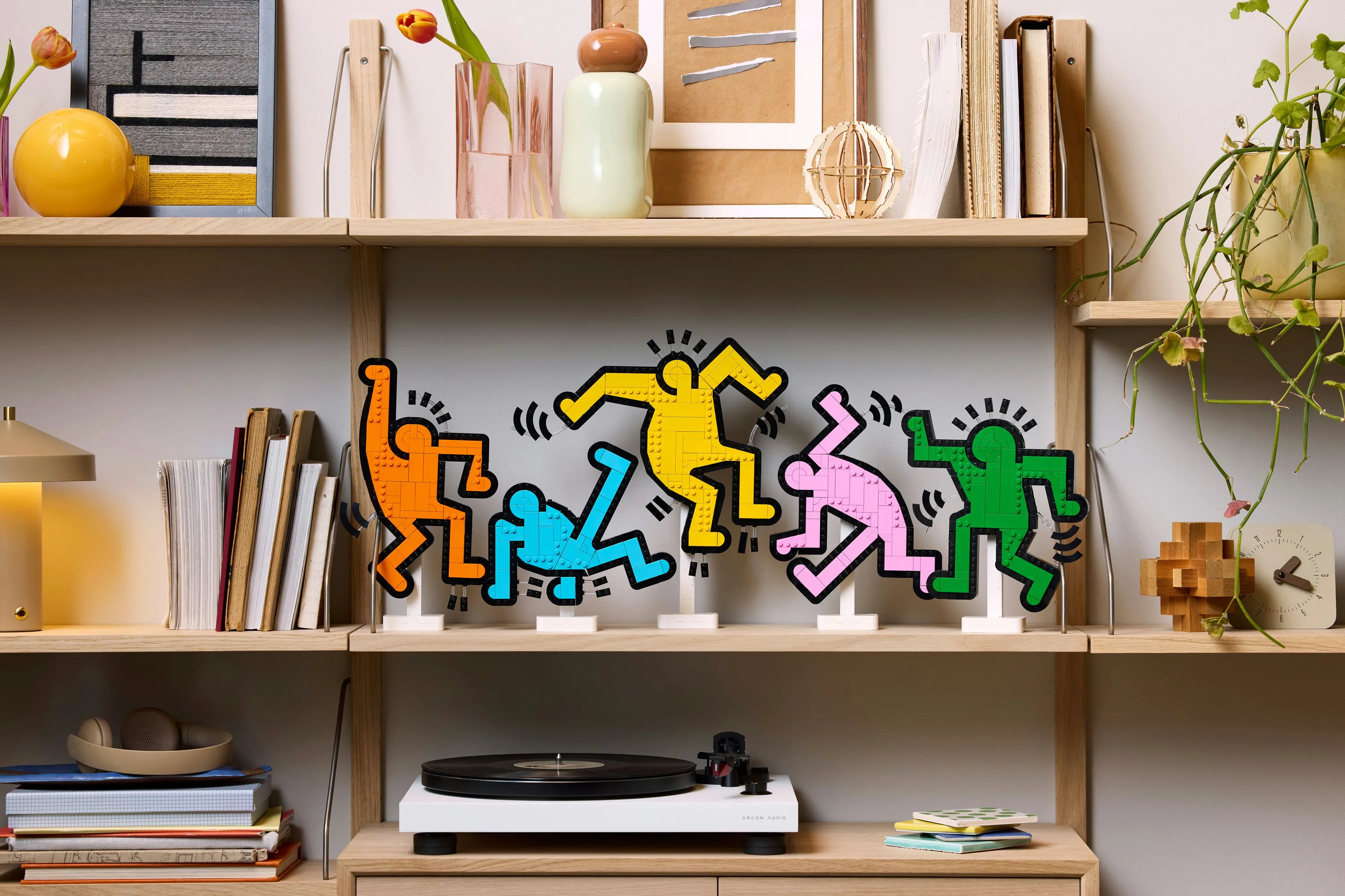 LEGO Art Keith Haring &ndash; Dancing Figures 31216