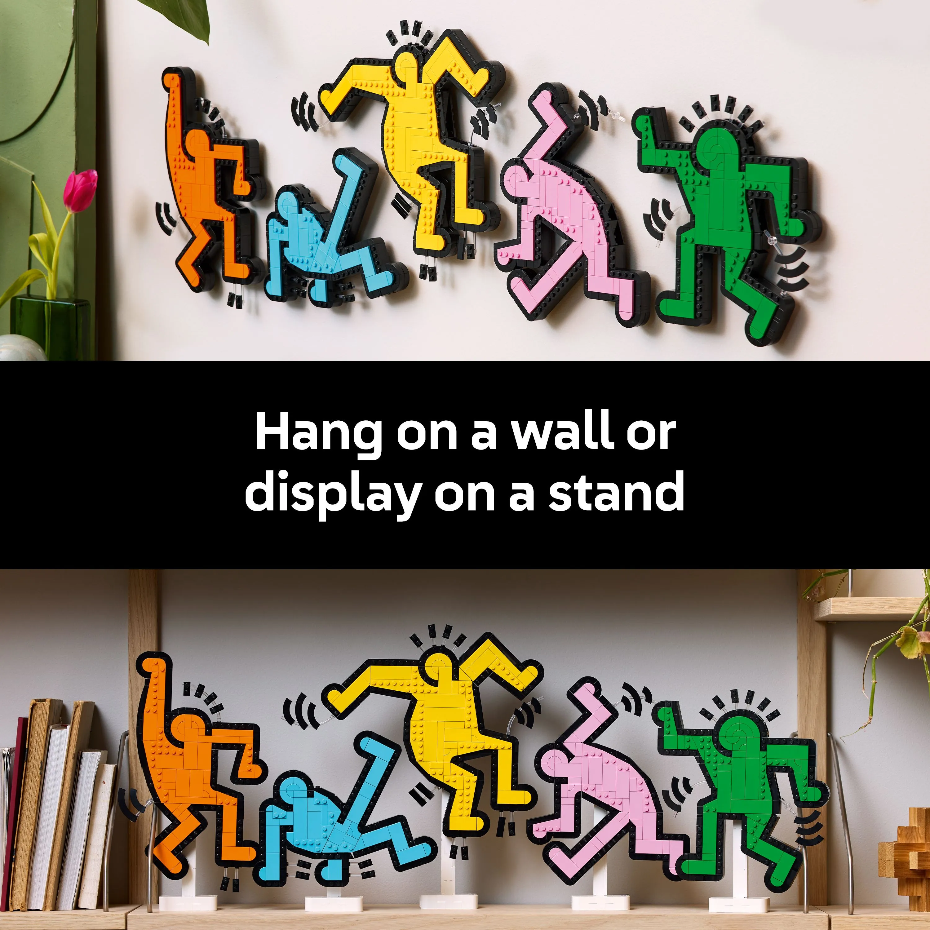 LEGO Art Keith Haring &ndash; Dancing Figures 31216
