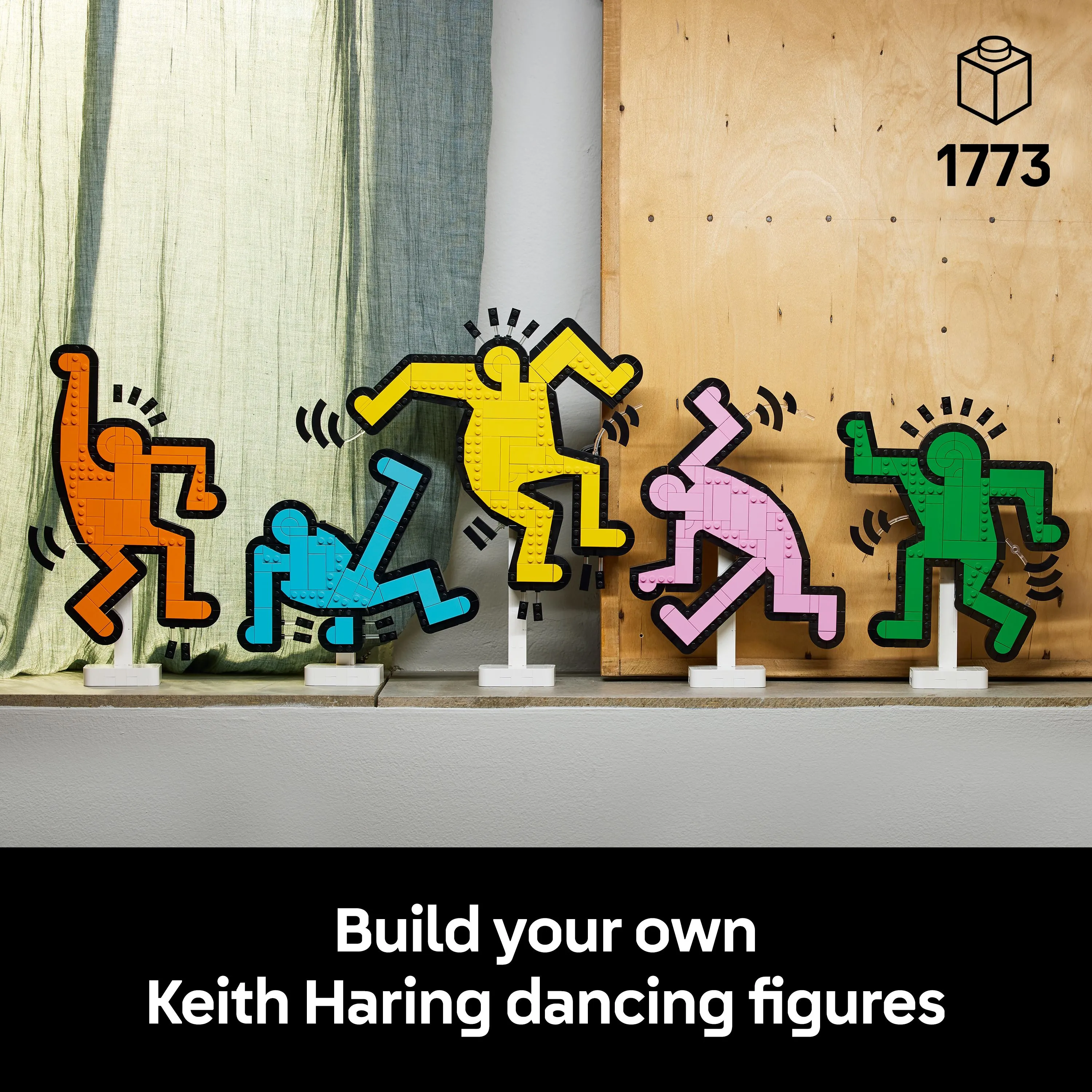 LEGO Art Keith Haring &ndash; Dancing Figures 31216