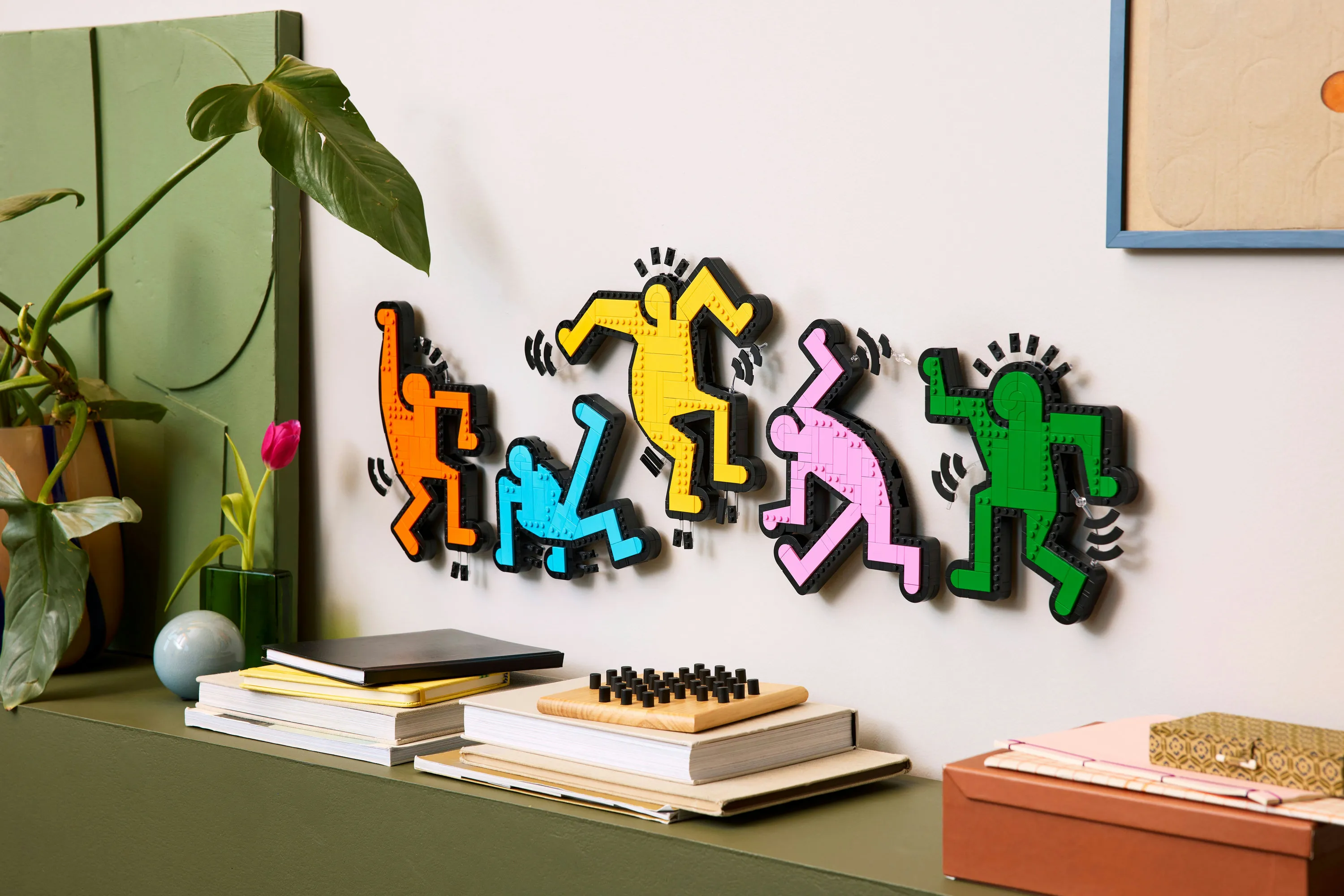 LEGO Art Keith Haring &ndash; Dancing Figures 31216