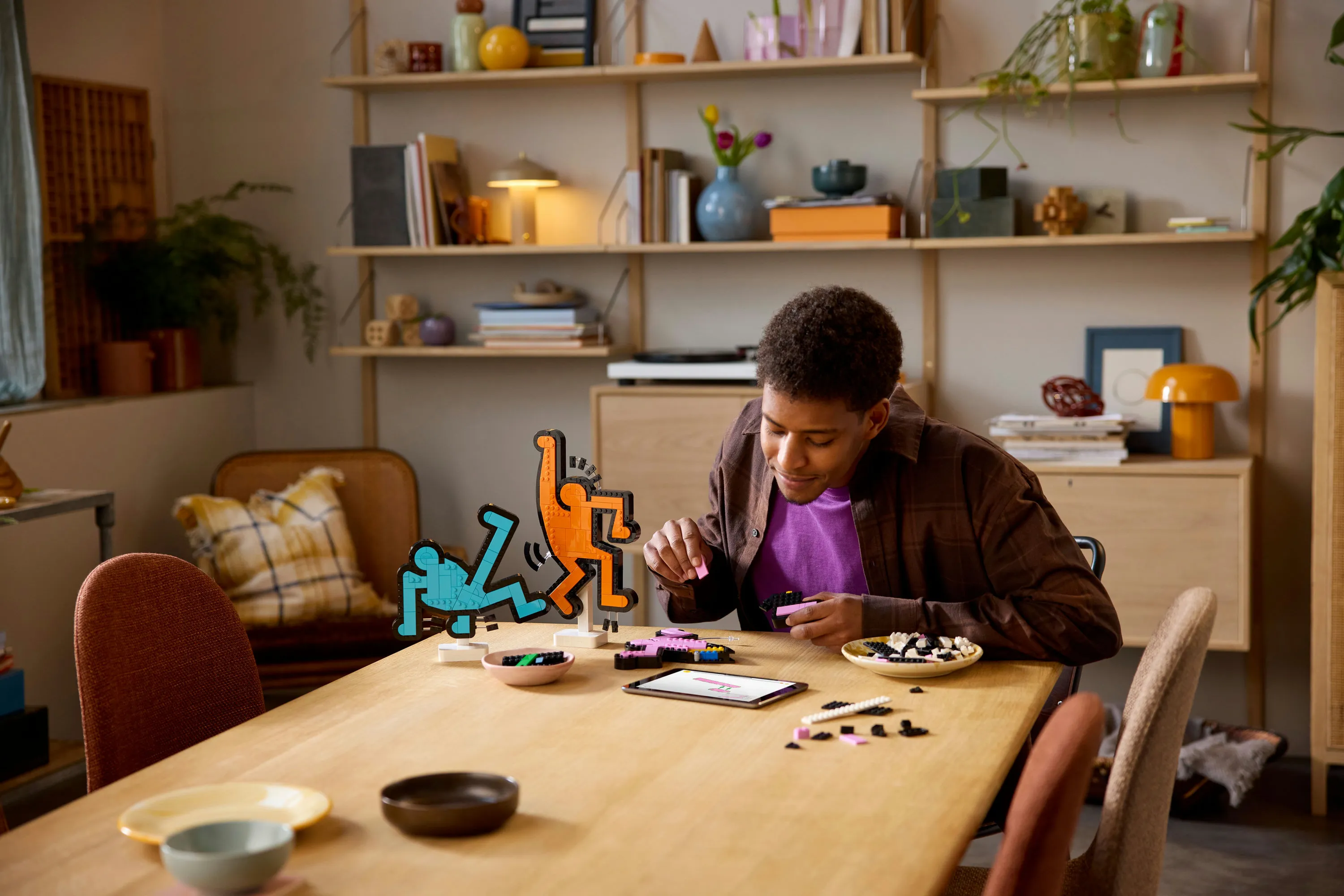 LEGO Art Keith Haring &ndash; Dancing Figures 31216