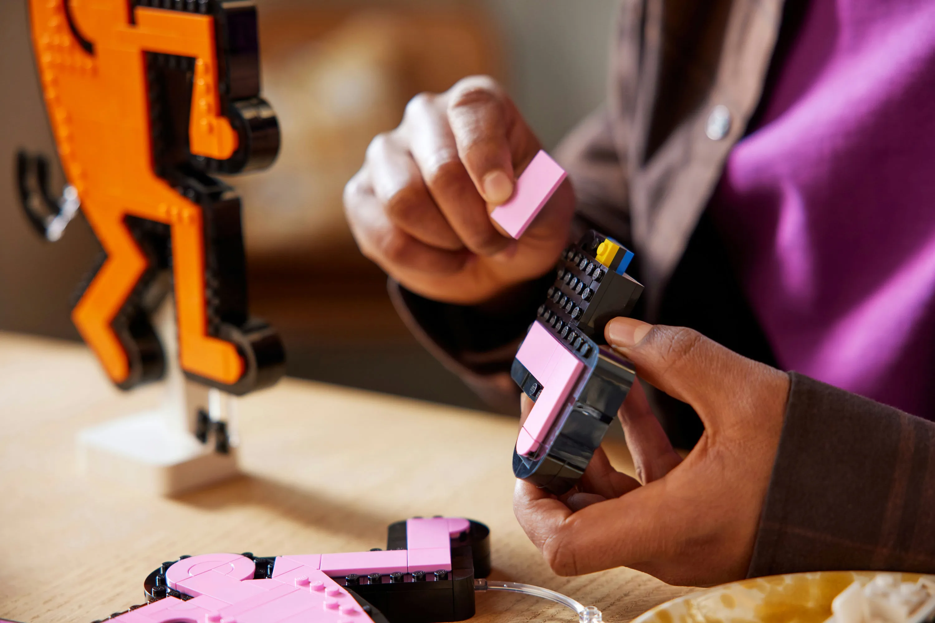 LEGO Art Keith Haring &ndash; Dancing Figures 31216