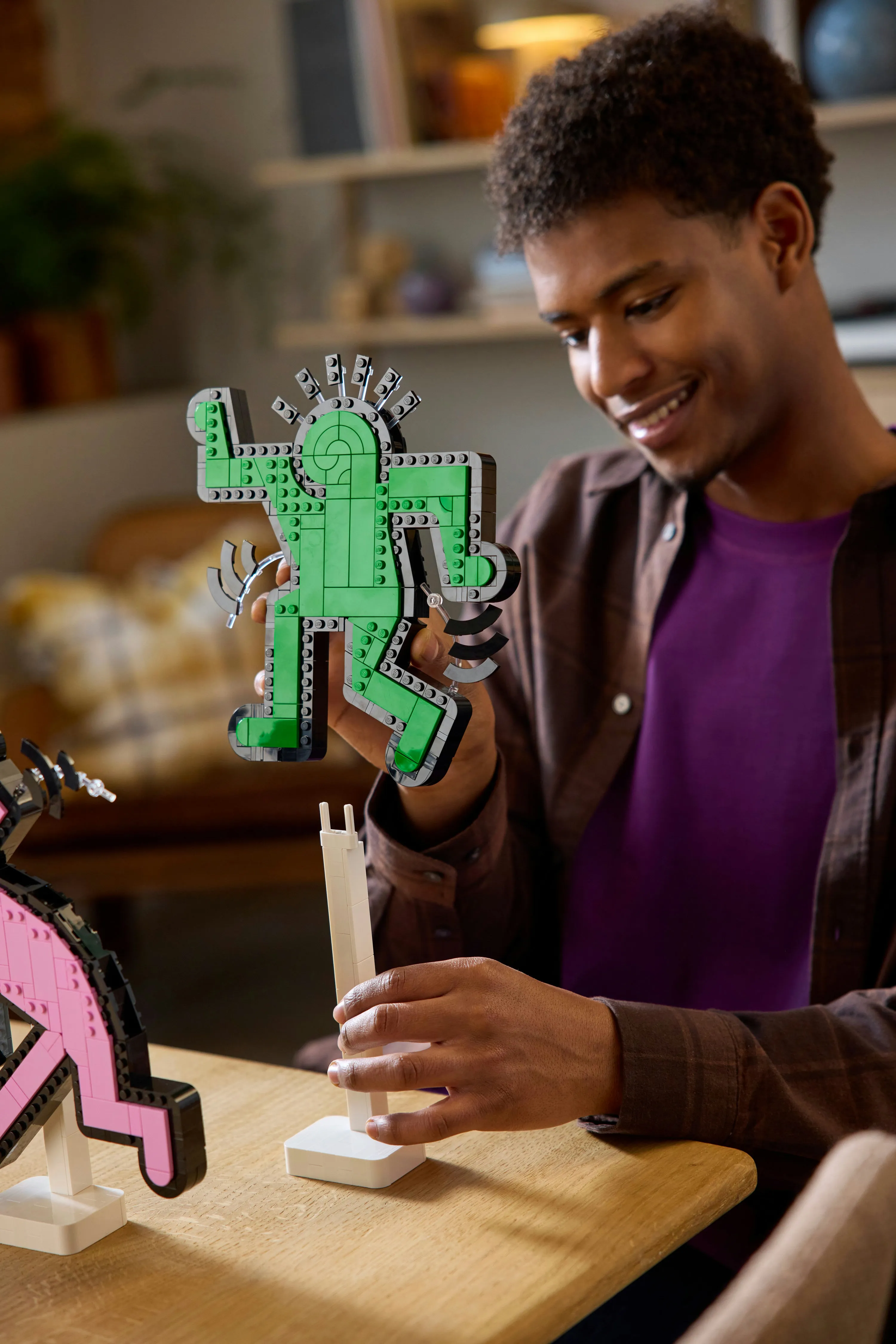 LEGO Art Keith Haring &ndash; Dancing Figures 31216