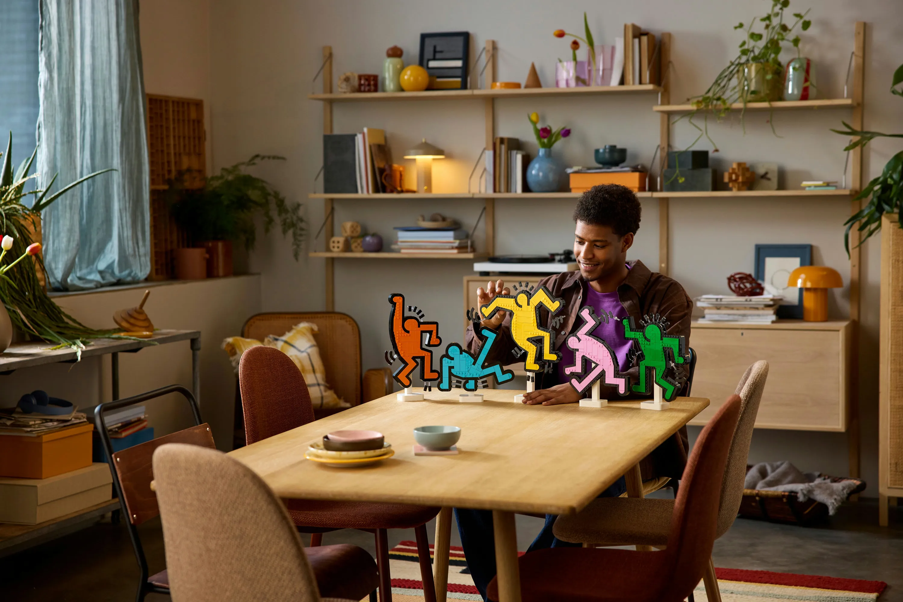 LEGO Art Keith Haring &ndash; Dancing Figures 31216