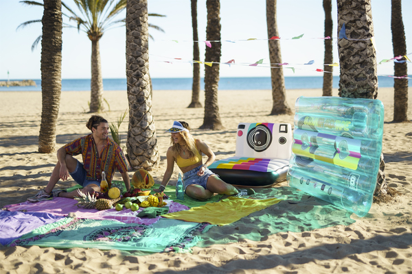 Bestway Retro Beats - air mattress, 1,74x1,17 m