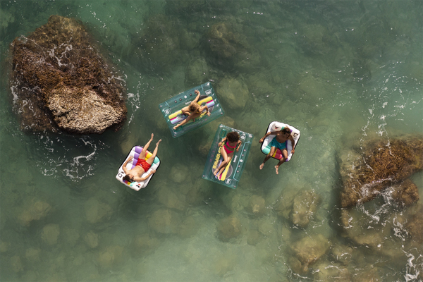 Bestway Retro Beats - air mattress, 1,74x1,17 m