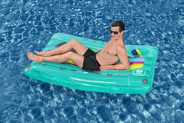 Bestway Retro Beats - air mattress, 1,74x1,17 m