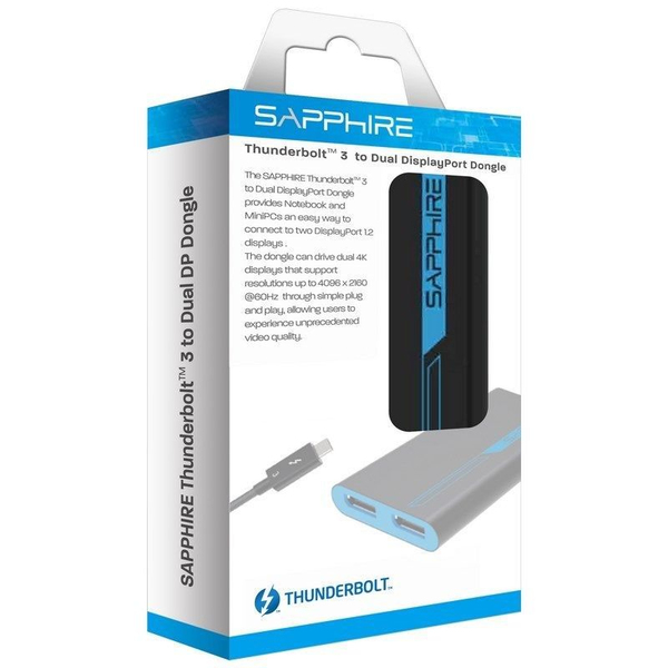 SAPPHIRE THUNDERBOLT 3 DUAL DP DONGLE