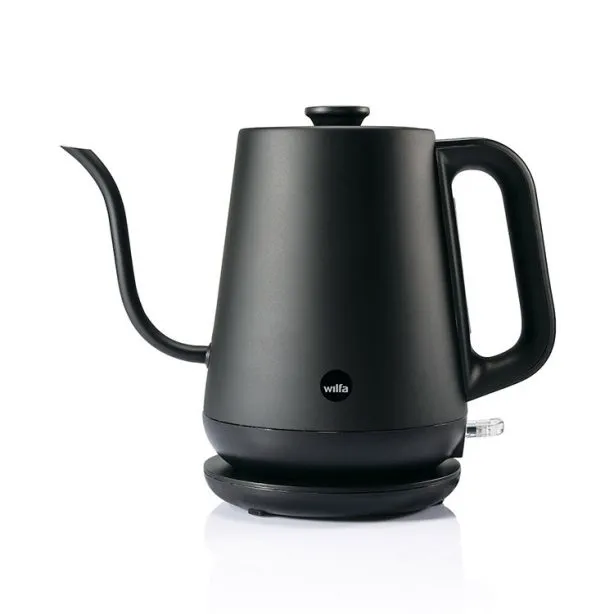 Wilfa WSPOK-1000B Svart Pour -vedenkeitin, 0.8l, musta