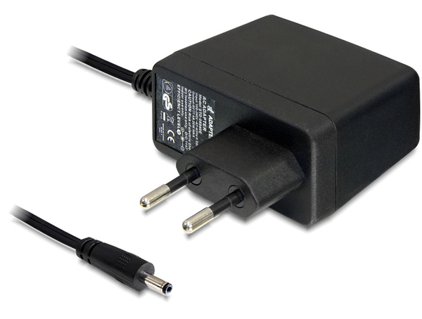 DeLOCK USB 3.0 hub f&ouml;r inbyggnad i bord, 4 portar, n&auml;tadapter, svart