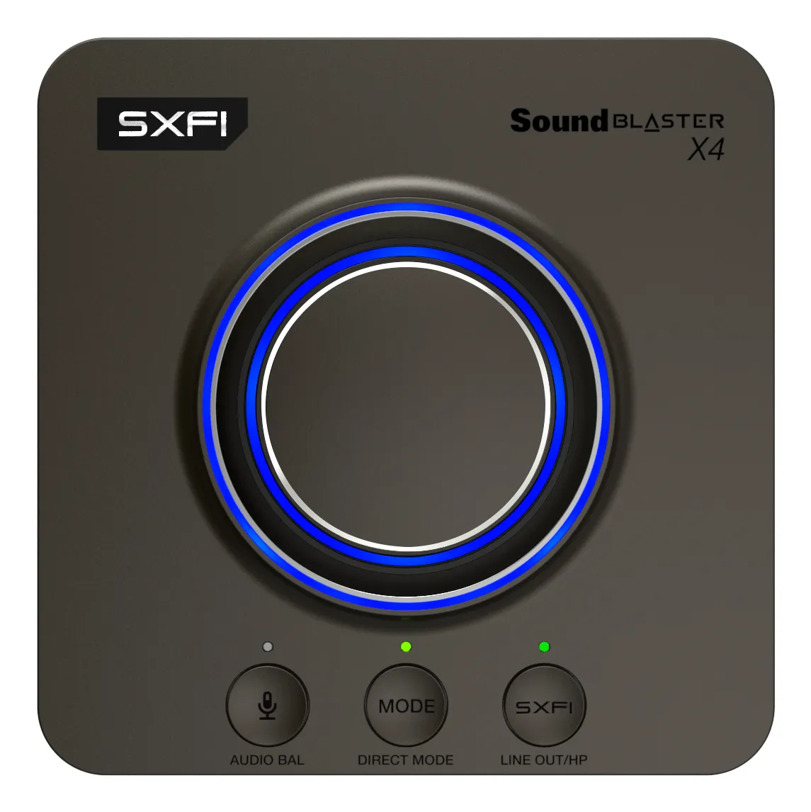 Creative Sound Blaster X4 External USB DAC and Headphone Amplifier, 7.1 Channels, 24-bit / 192 kHz