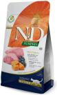Farmina N&D Pumpkin Neutered Lamb, Pumpkin & Blueberry, Kissan kuivaruoka, Adult, 300 g