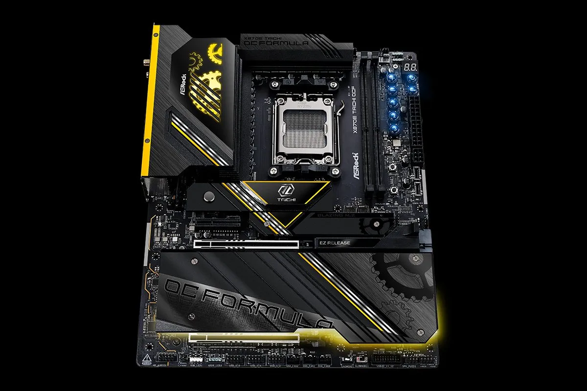 ASRock X870E Taichi OCF WiFi 7 AM5 ATX moderkort