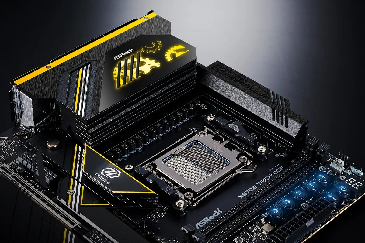 ASRock X870E Taichi OCF WiFi 7 AM5 ATX moderkort