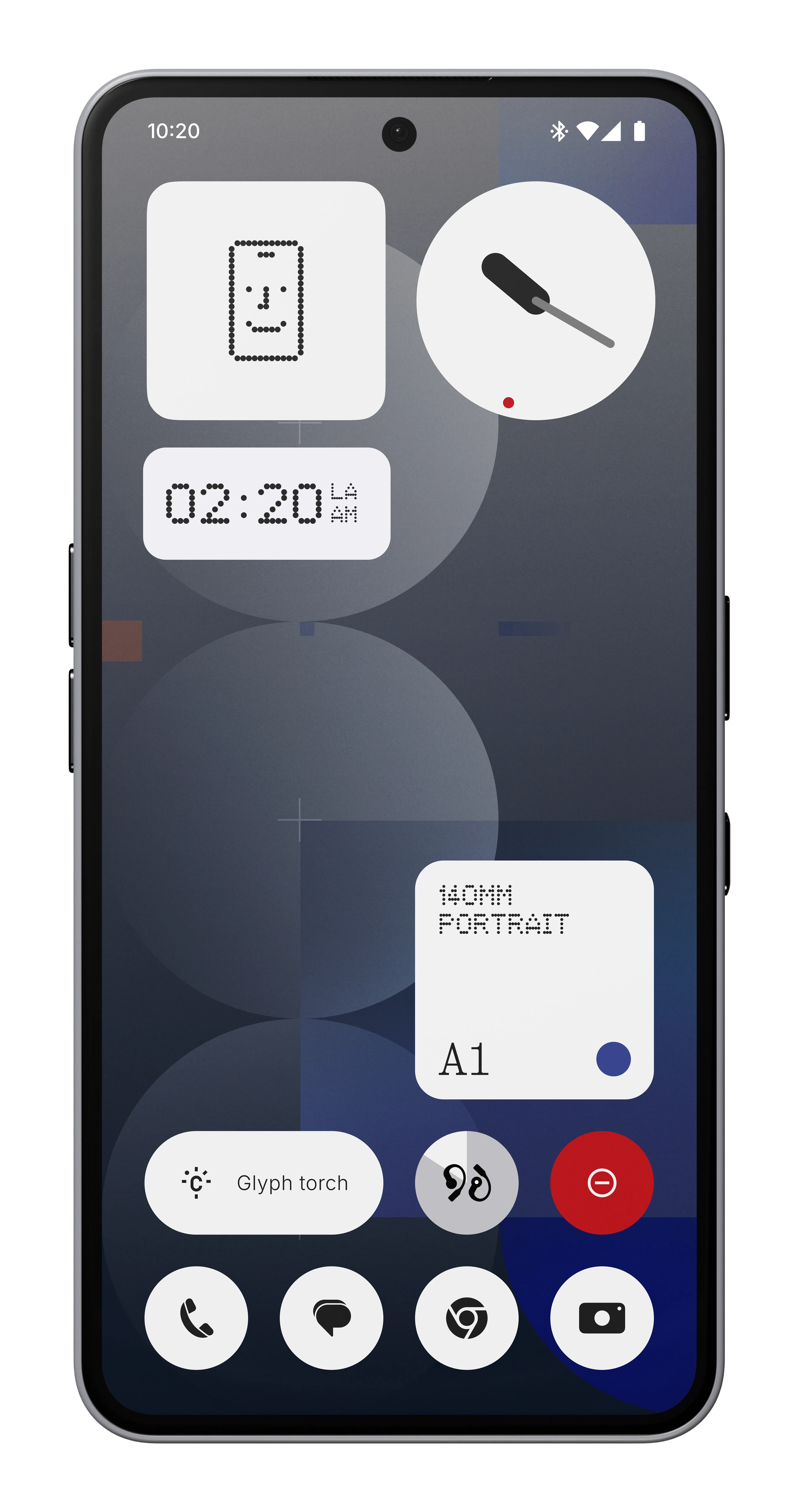 Nothing Phone (3a) Pro 12/256 Gt -puhelin, harmaa