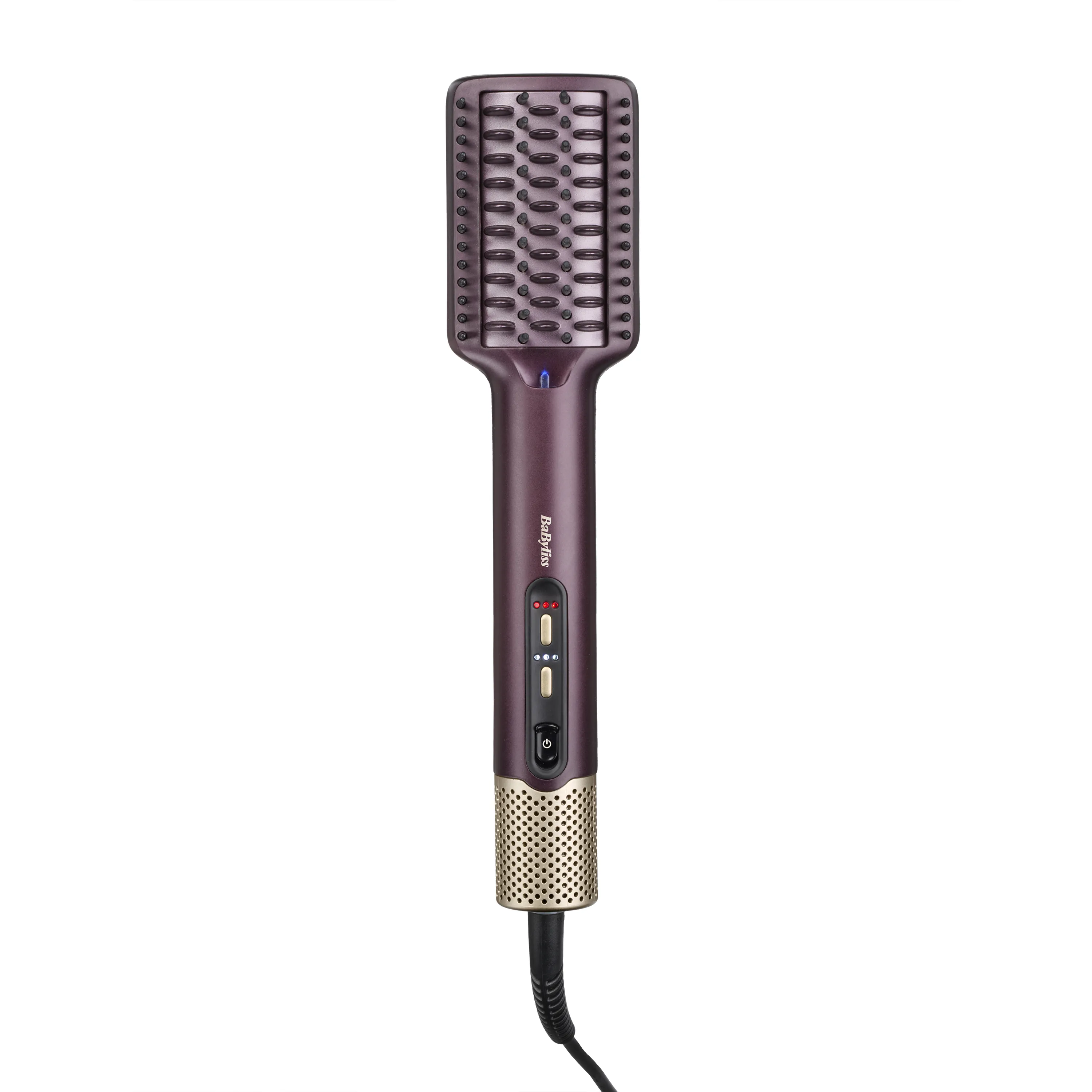 BaByliss Air Power Smooth AS6400E Wet &amp; Dry -ilmakiharrin, viininpunainen